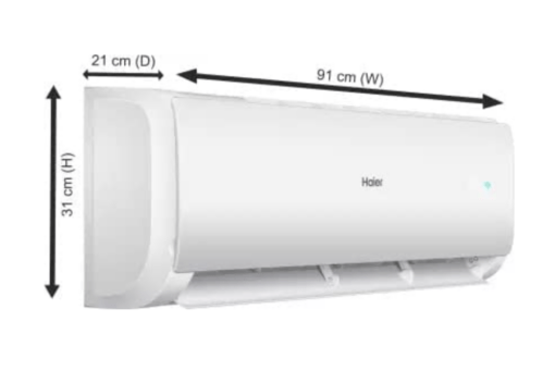 Haier Turbo Cool Plus 2023 Model 1 Ton 2 Star Split Extreme Temperature Cooling,Micro Antibacterial Filter AC - White (HS12T-TQS2BE-FS/HU12-2BE-FS, Copper Condenser) - Image 3